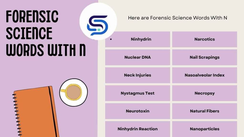 Forensic Science Words With N