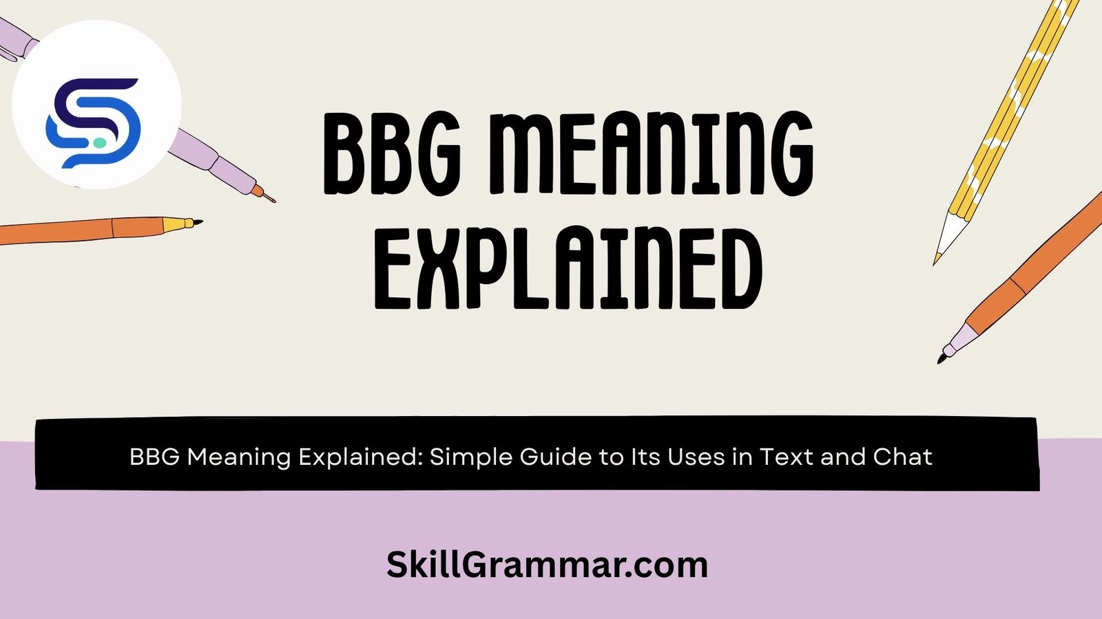 BBG Meaning
