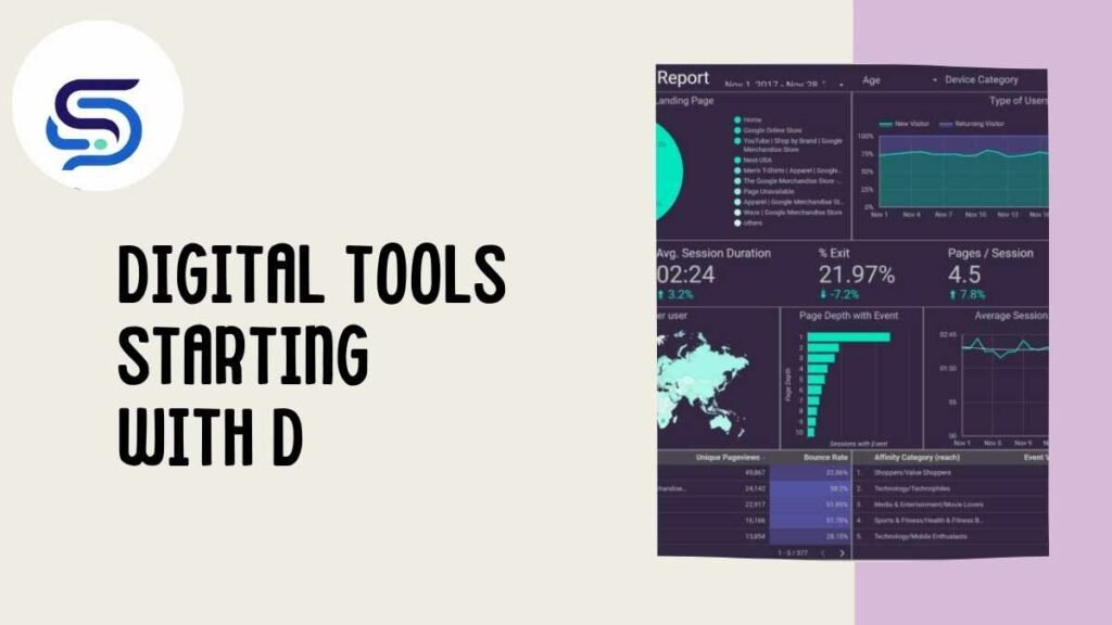 Digital Tools Starting With D