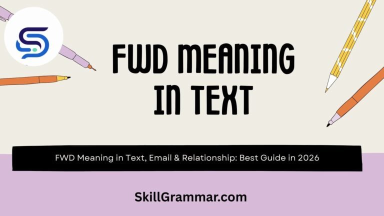 FWD Meaning in Text