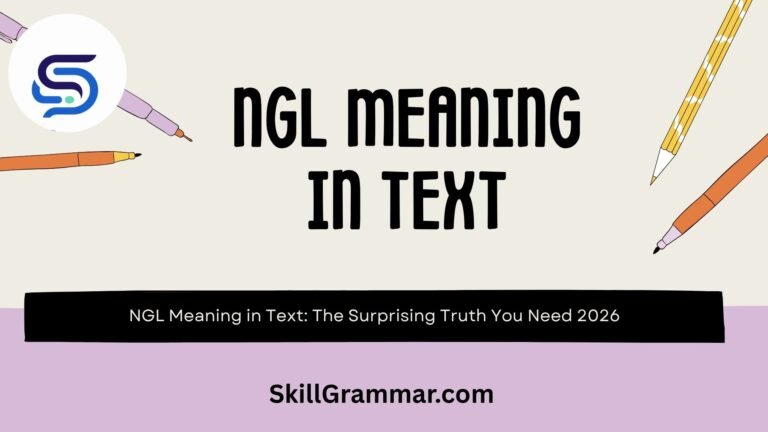 NGL Meaning in Text