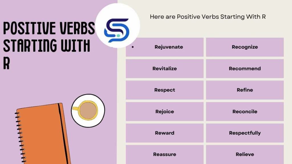 Positive Verbs Starting With R
