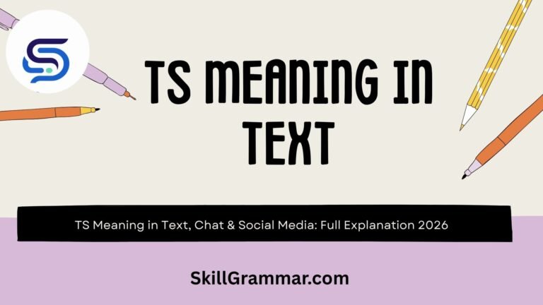 TS Meaning in Text
