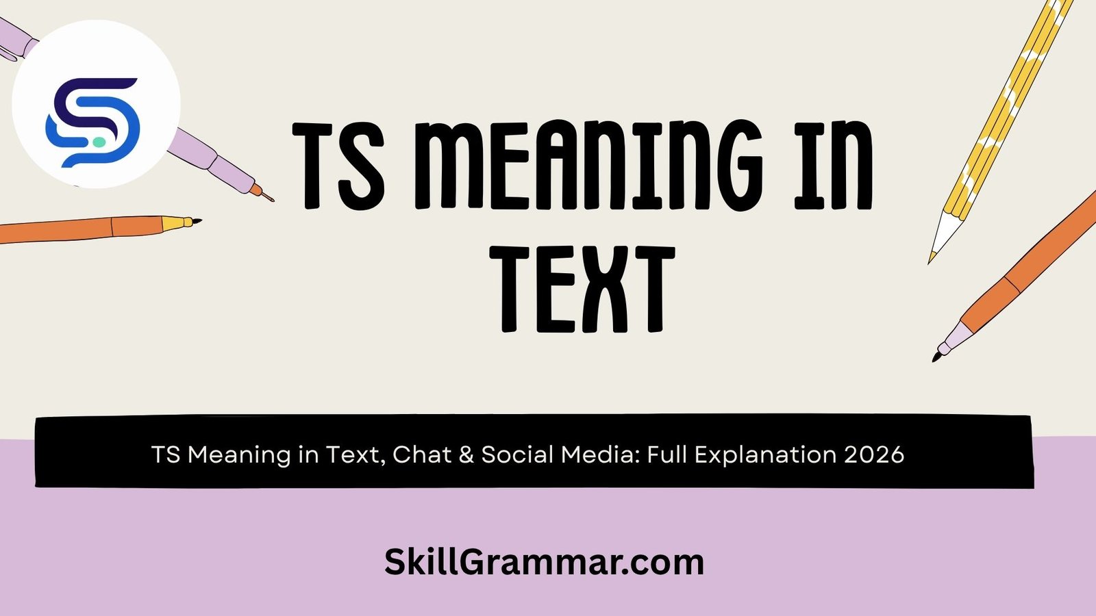 TS Meaning in Text