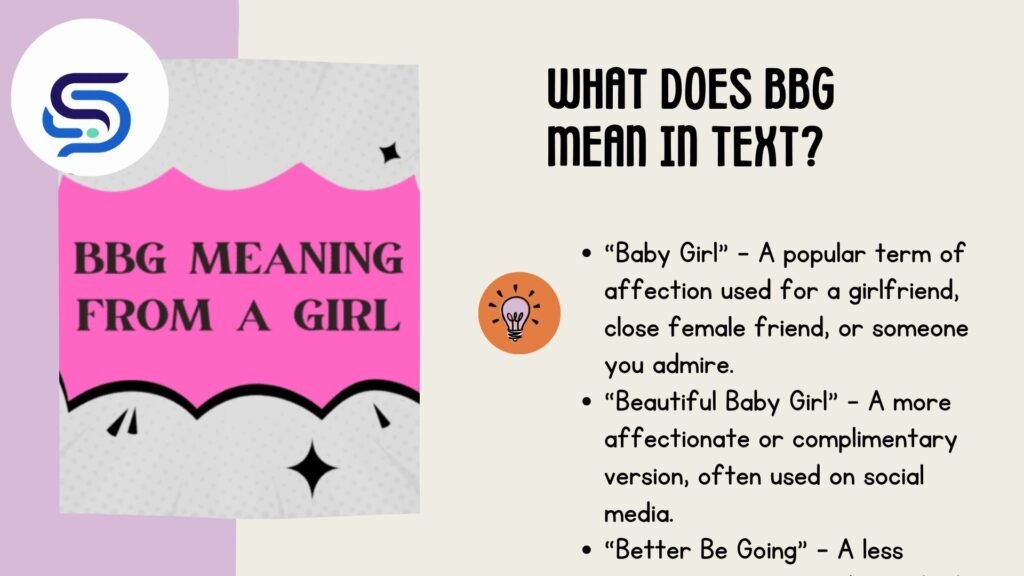 What Does BBG Mean in Text