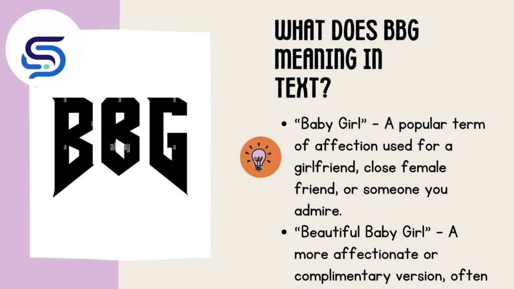 What Does BBG Meaning in Text