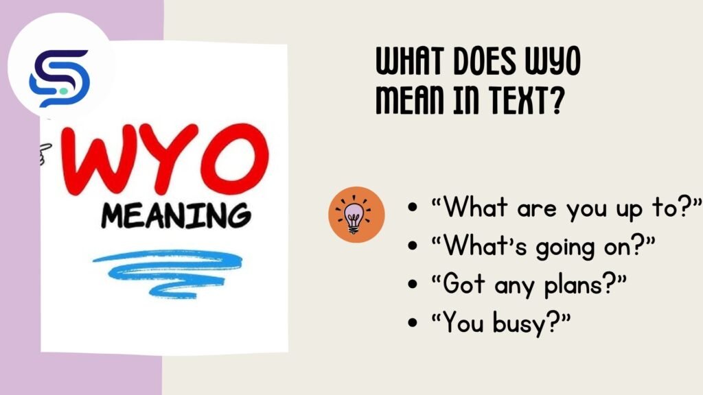 What Does WYO Mean in Text