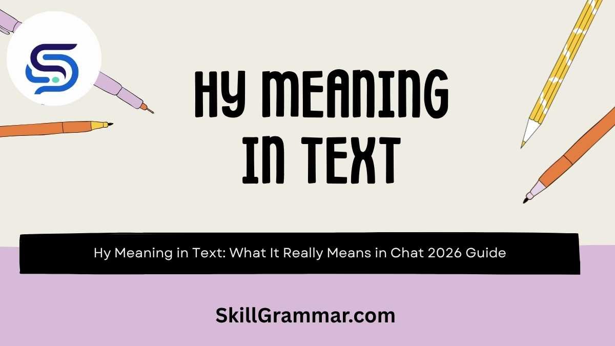 Hy Meaning in Text