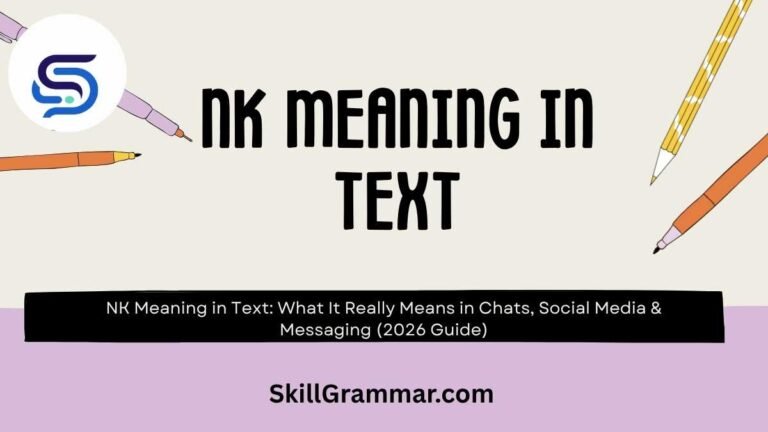 NK Meaning in Text