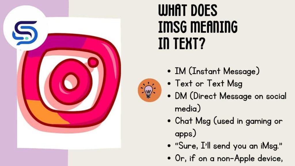 What does IMSG Meaning In Text?