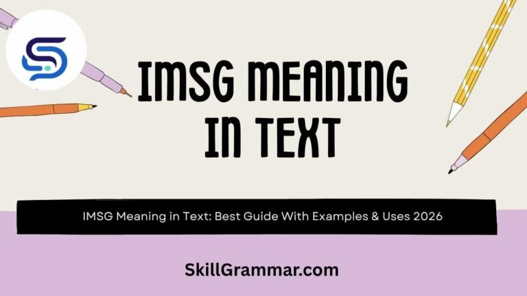 IMSG Meaning in Text