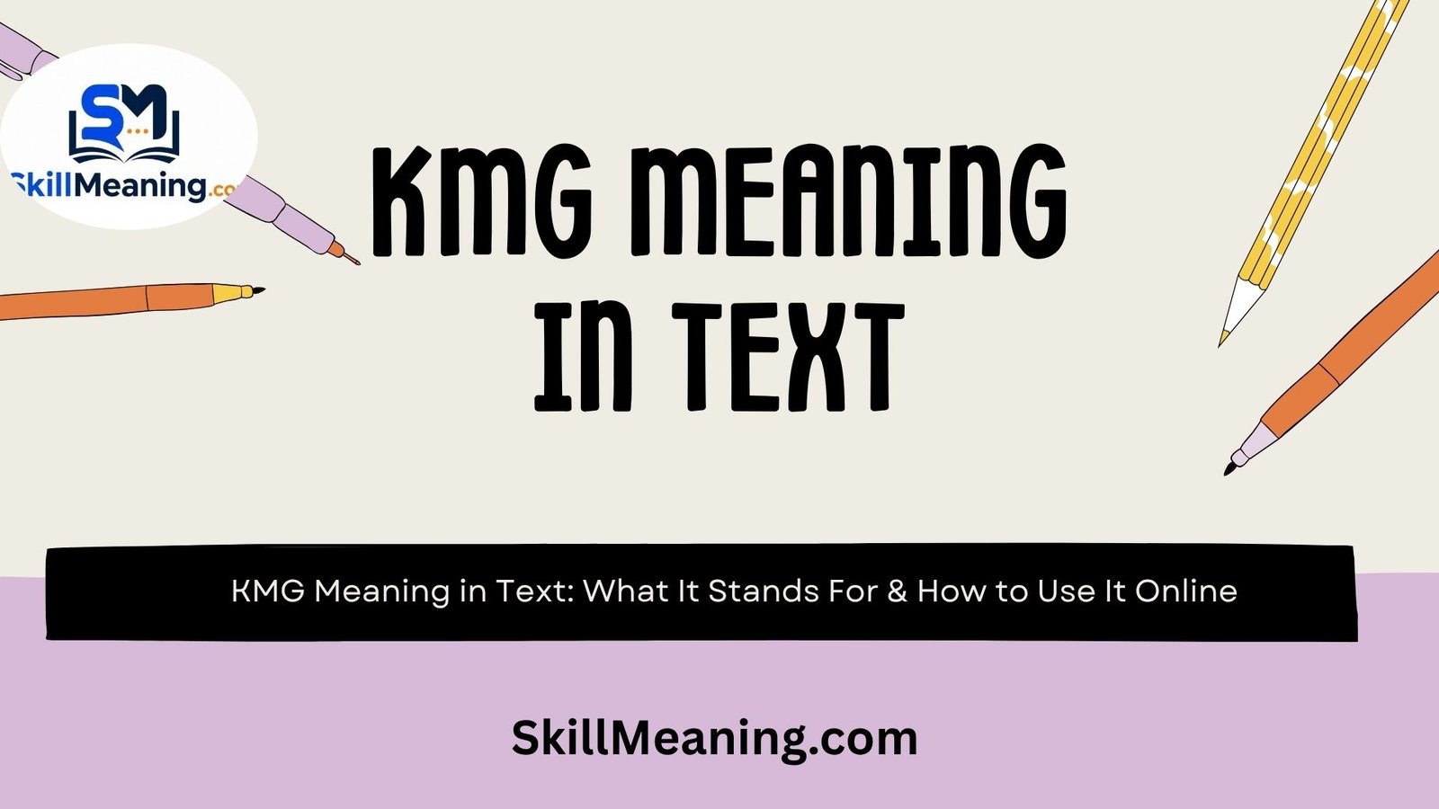 KMG Meaning in Text