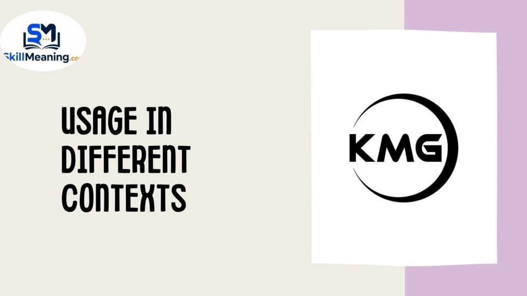 Usage in Different Contexts